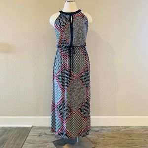 Enfocus Printed Maxi Dress 14w XL